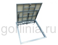 Так выглядит напольный люк АМО 800*800 