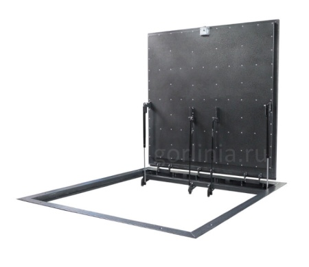 Напольный люк Стелс-У 800*1300п уголок утепленный образец