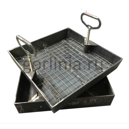 Смотровой люк под брусчатку Проспект-ВЦ 400*400 съемный