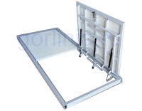 Так выглядит напольный люк АМО 2000пх900 